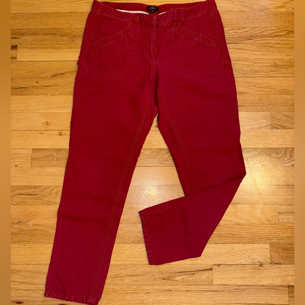 Loft Women’s Maroon Pants